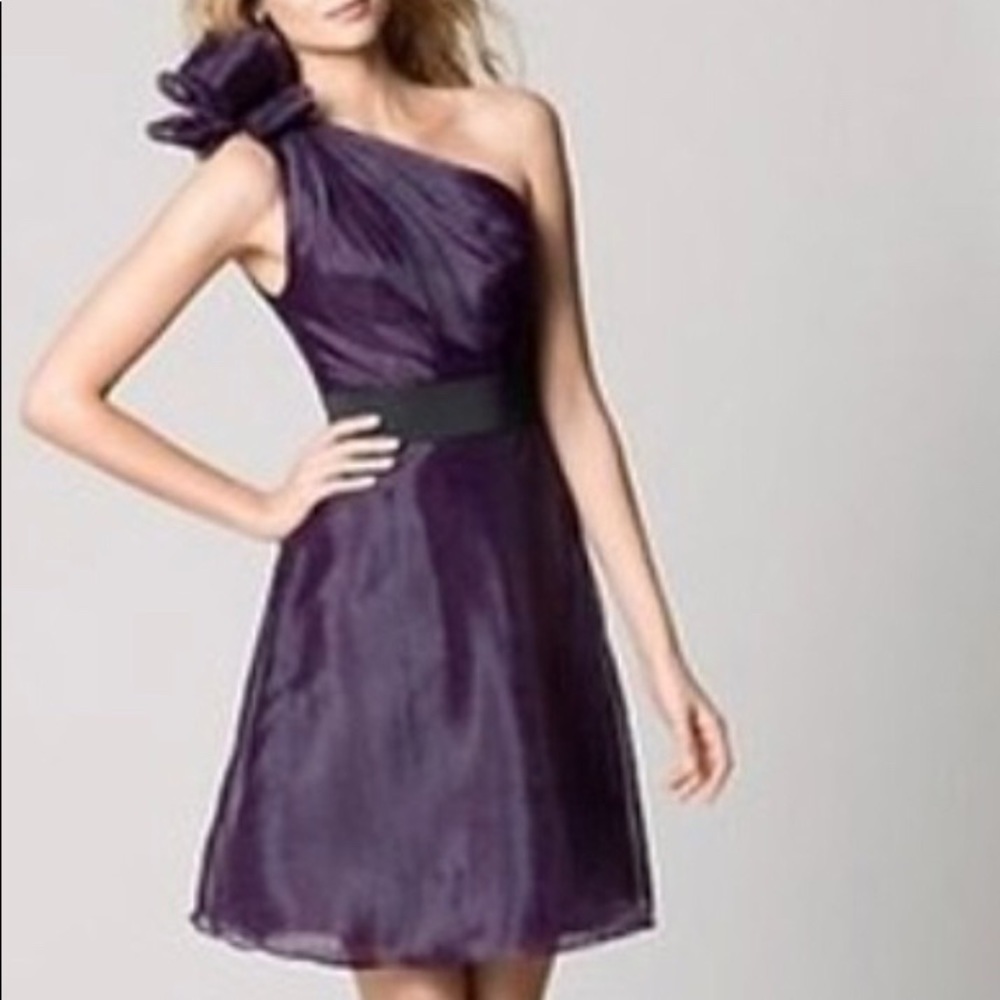Aubergine formal dress